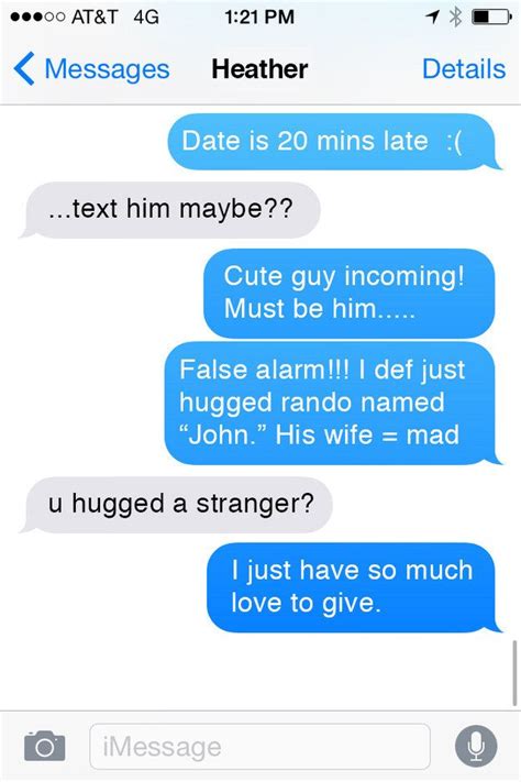 bad dating texts